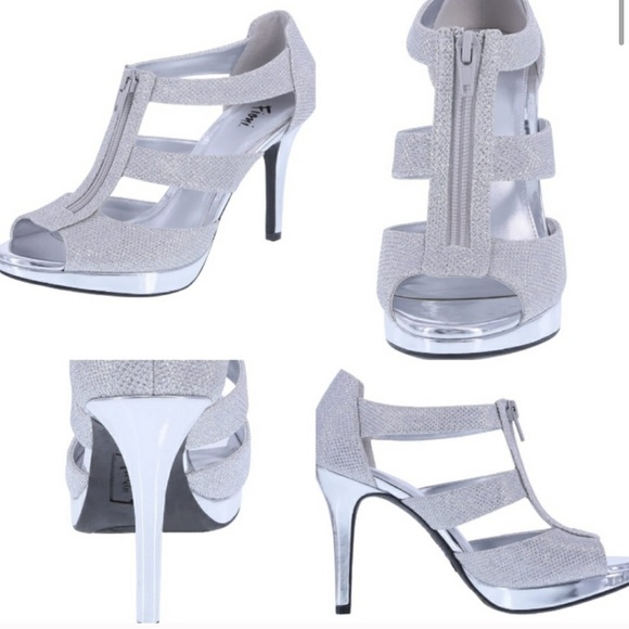 FIONI Clothing Shoes - FIONI Women’s Layla Front-Zip Heels